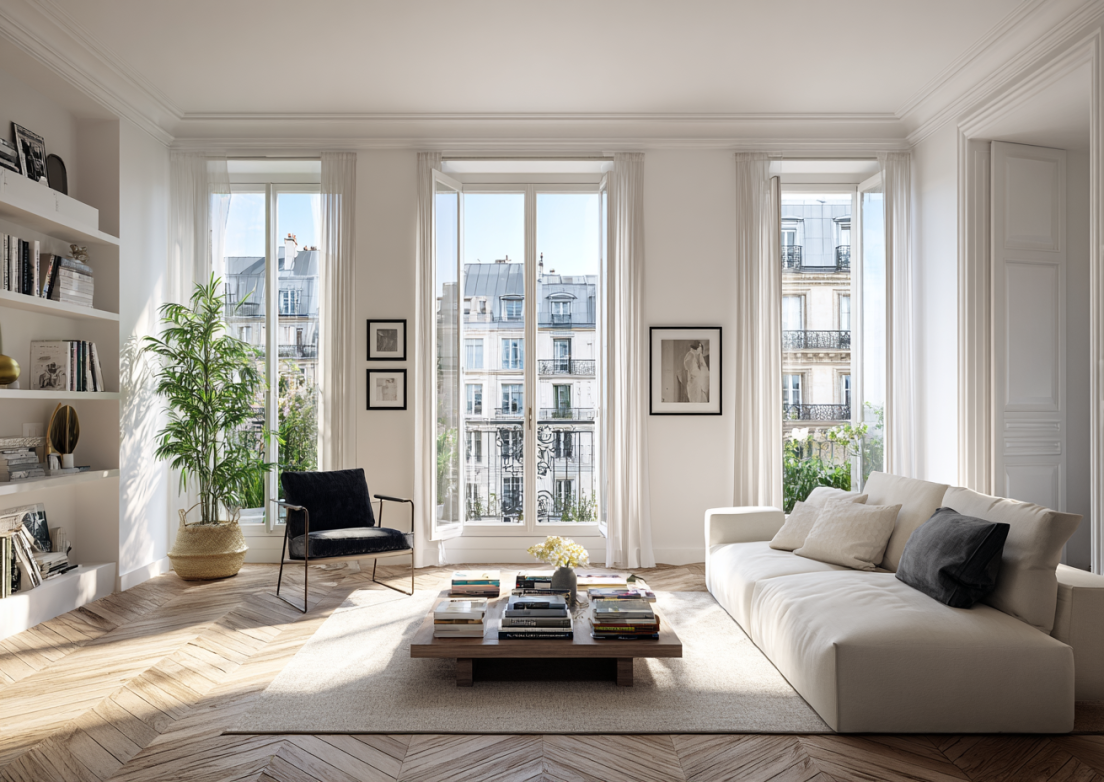 Appartement parisien haussmannien